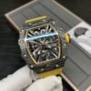 LCD184 RM12-01 Gold Carbon Fiber Composite Constant Tourbillon 1:1 Super Clone - Obrázek 5