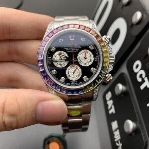 LLS176 Rolex Rainbow Daytona 1:1 Super Clone