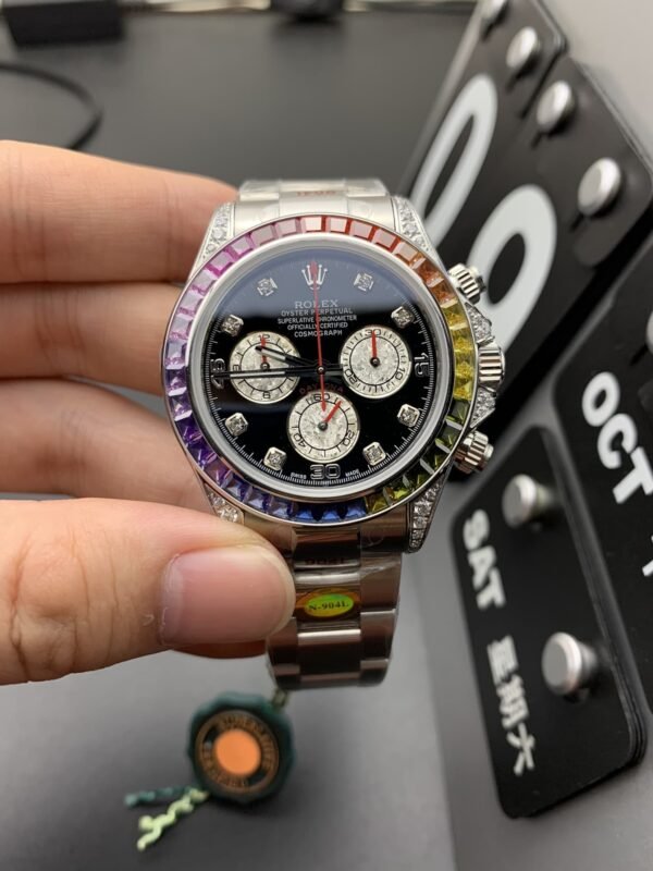 LLS176 Rolex Rainbow Daytona 1:1 Super Clone
